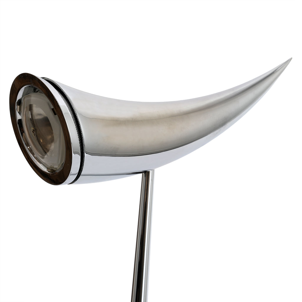 Chrome Starck Horned Modern Lamp