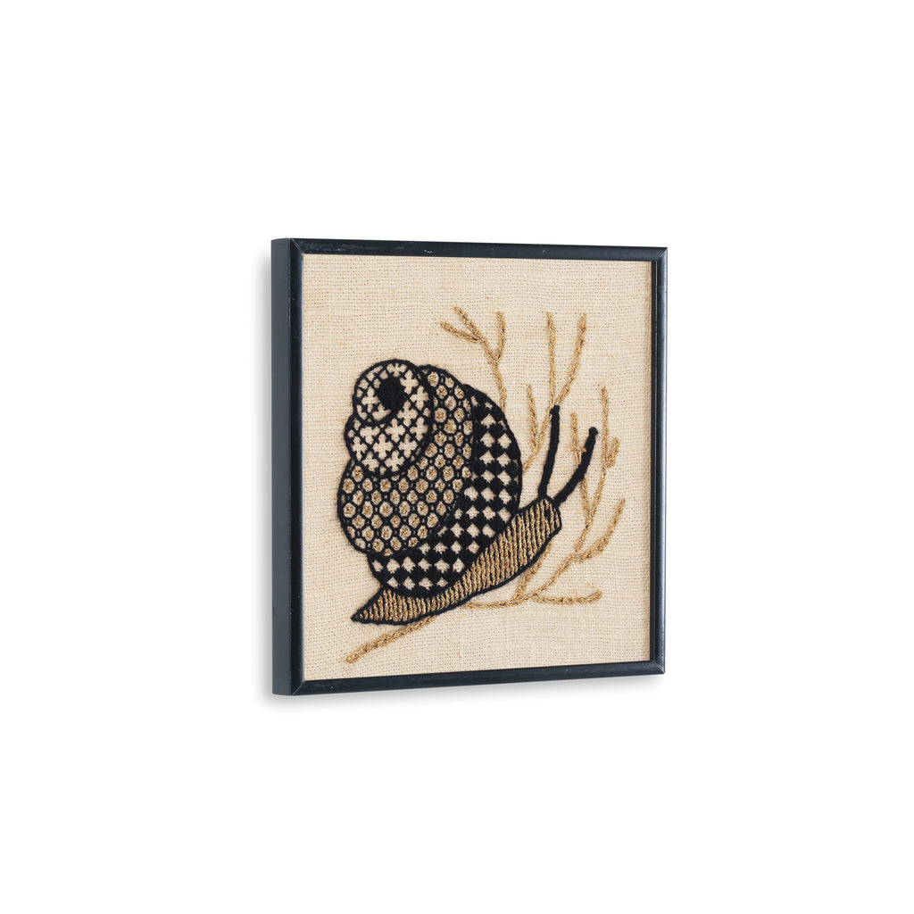 .1300 (A+D) Black + Gold Snail