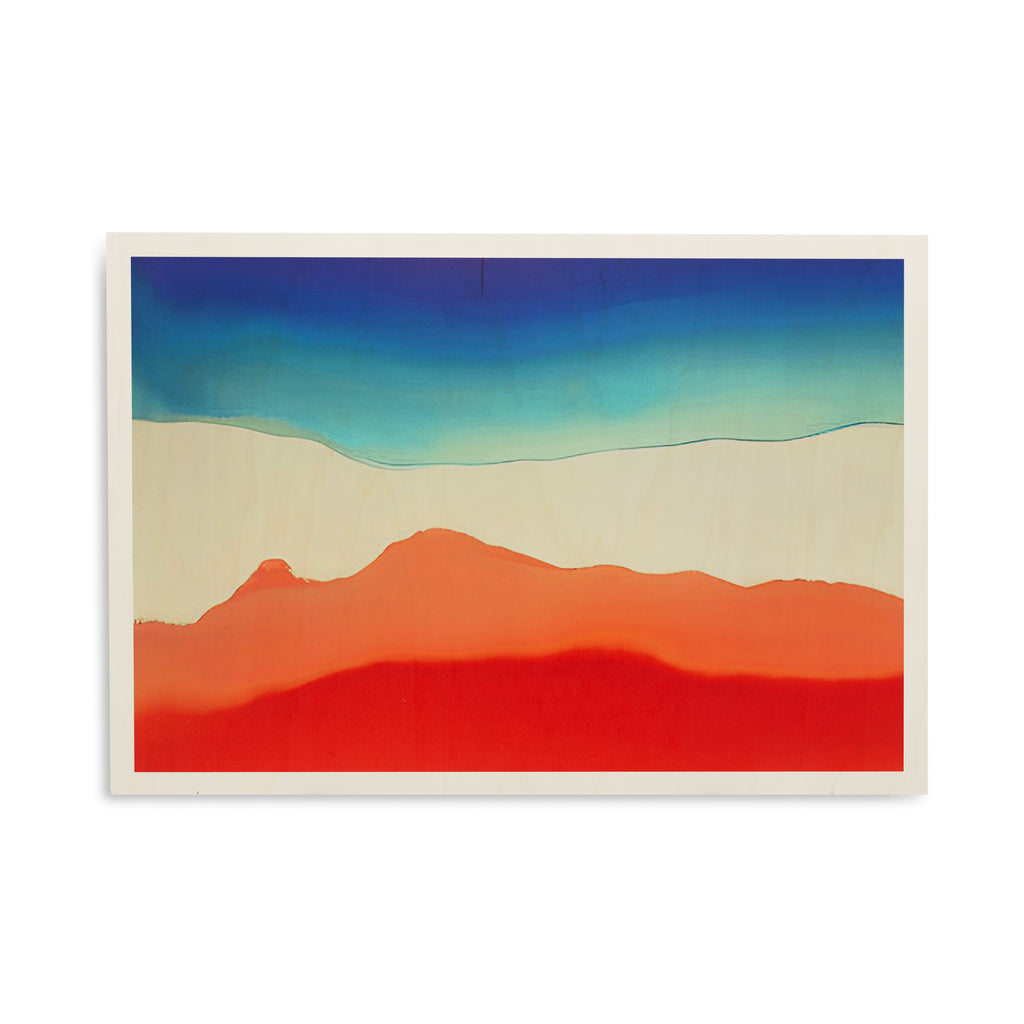 1331 (A+D) Color Waves Red Orange