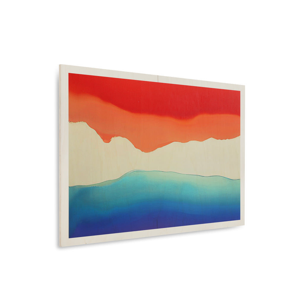 1331 (A+D) Color Waves Red Orange