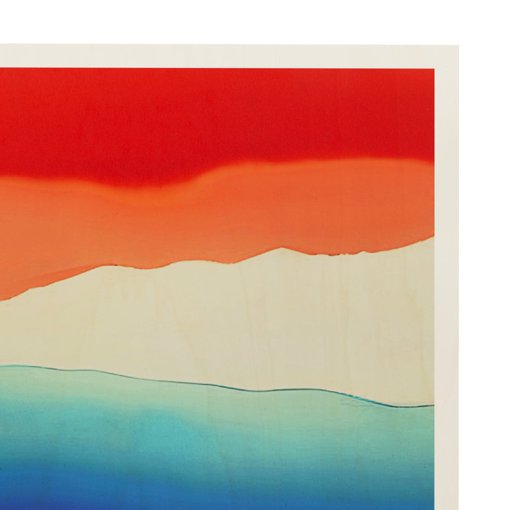 1331 (A+D) Color Waves Red Orange