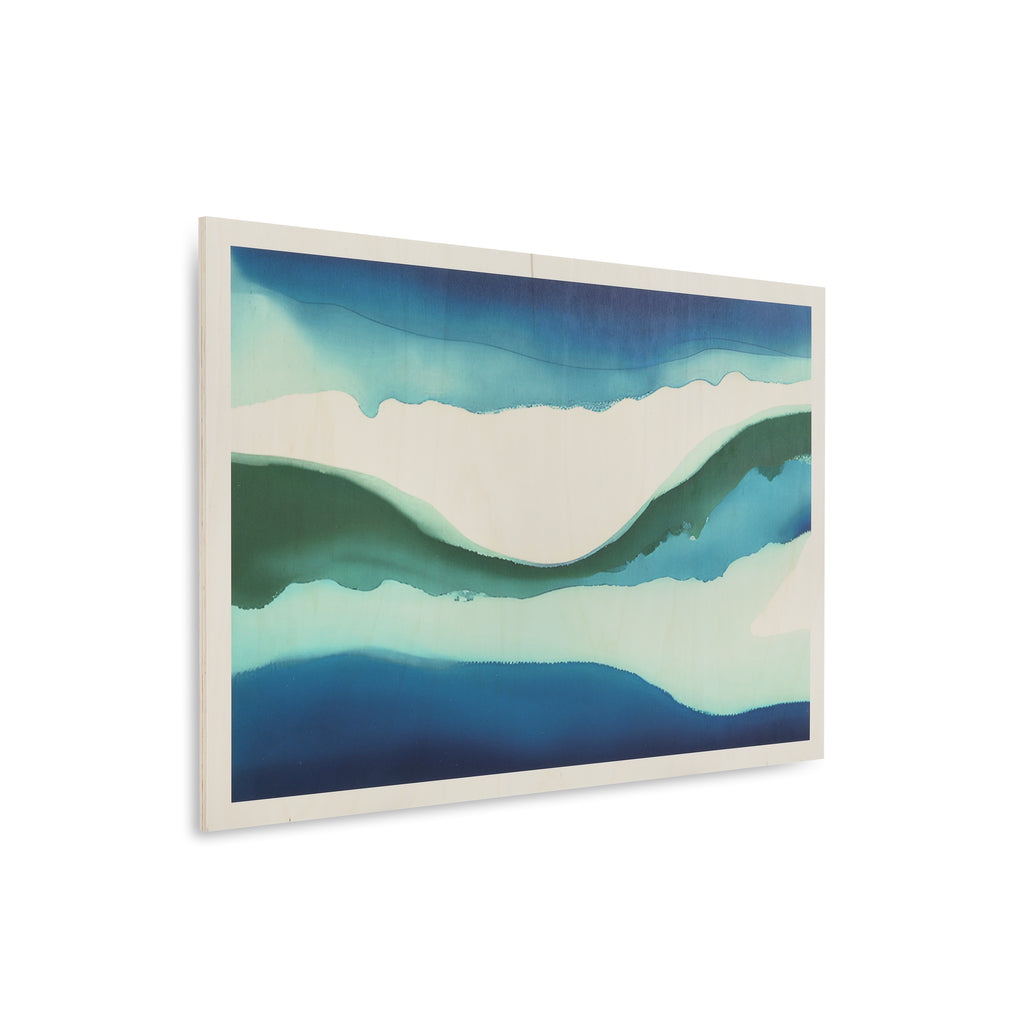 1332 (A+D) Color Waves Blue Green