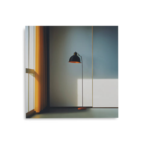 1334 (A+D) Lonely Lamp in Room