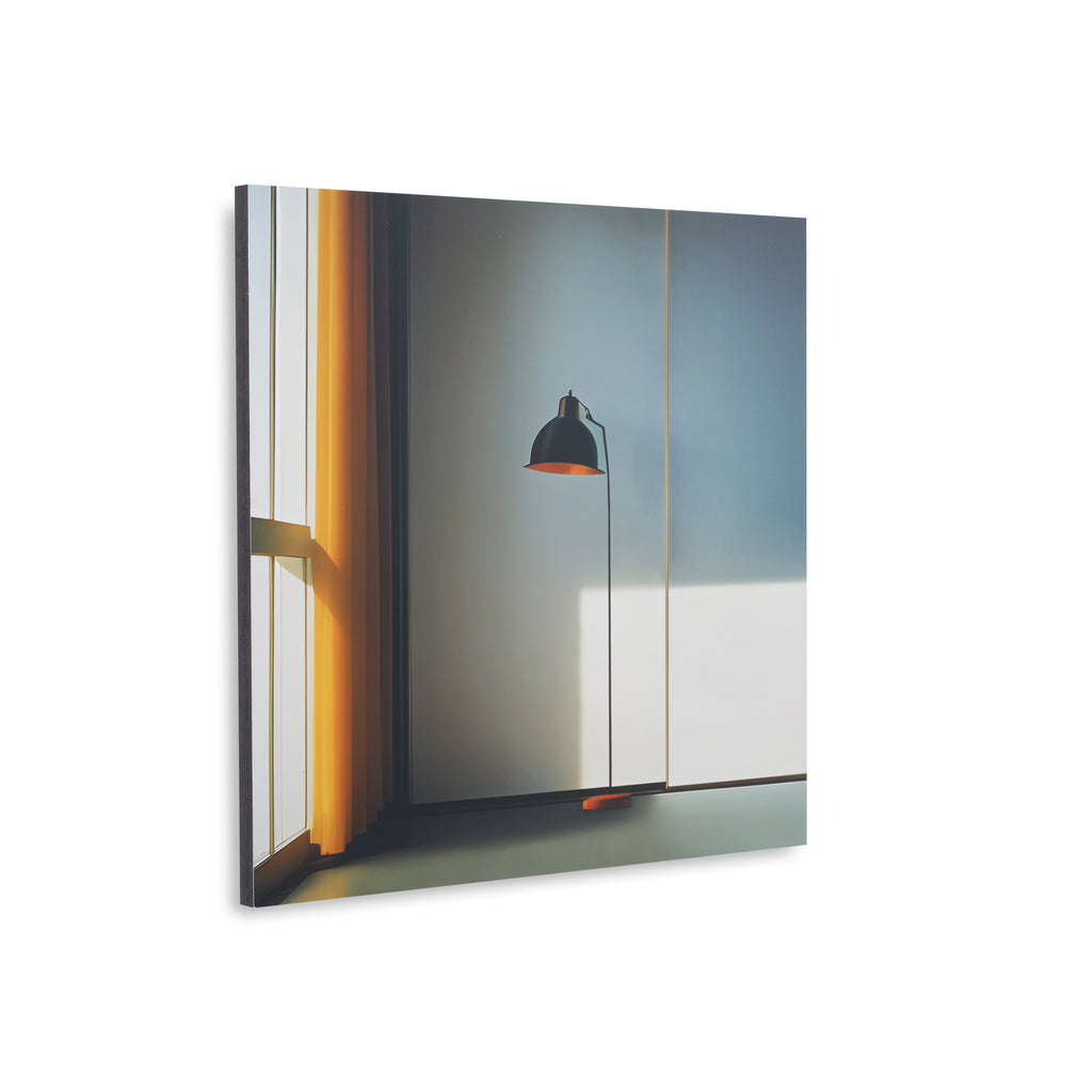 1334 (A+D) Lonely Lamp in Room