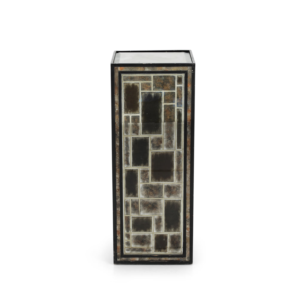36" Grey Mosaic Tile Pedestal
