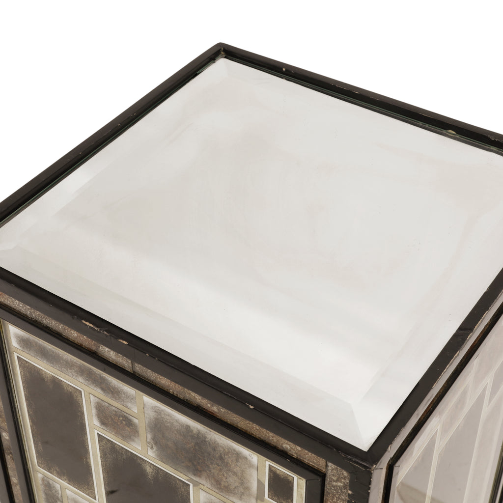 36" Grey Mosaic Tile Pedestal