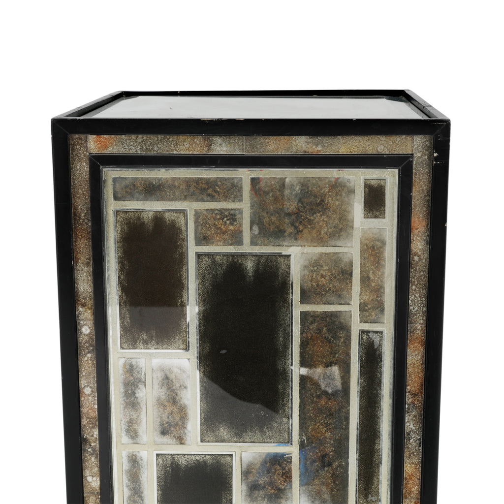 36" Grey Mosaic Tile Pedestal