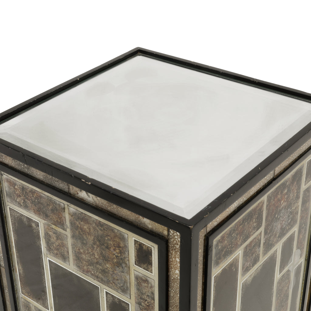 42" Grey Mosaic Tile Pedestal