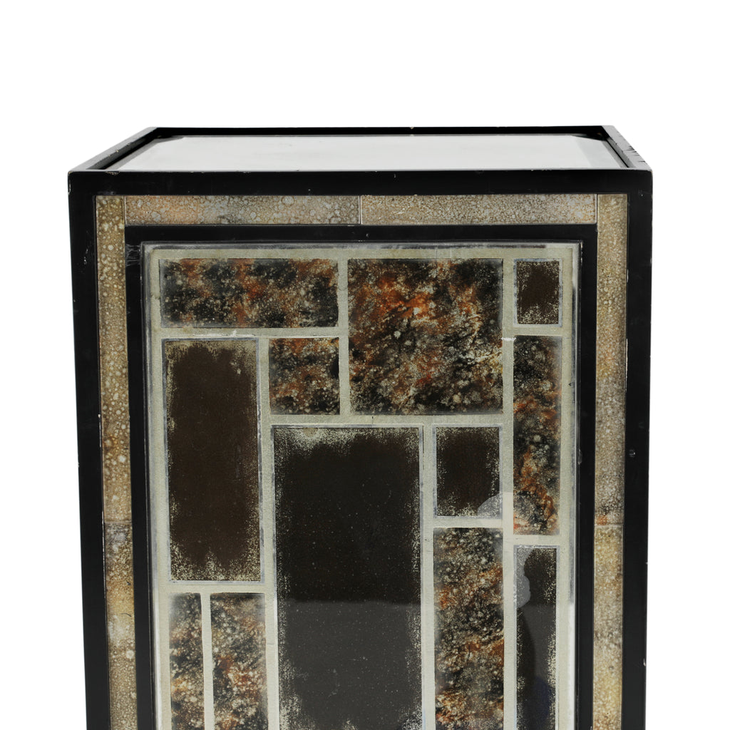 42" Grey Mosaic Tile Pedestal