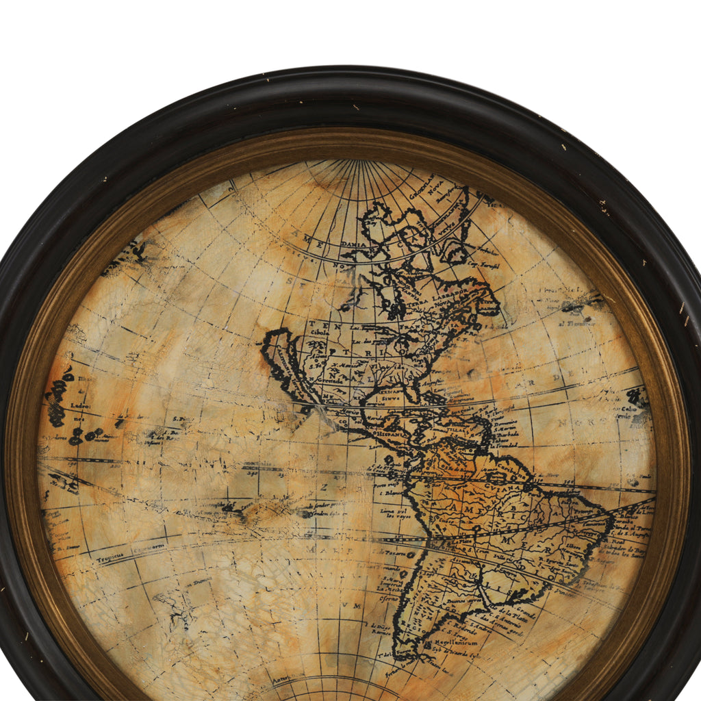 (A+D) Tan Map of the Americas