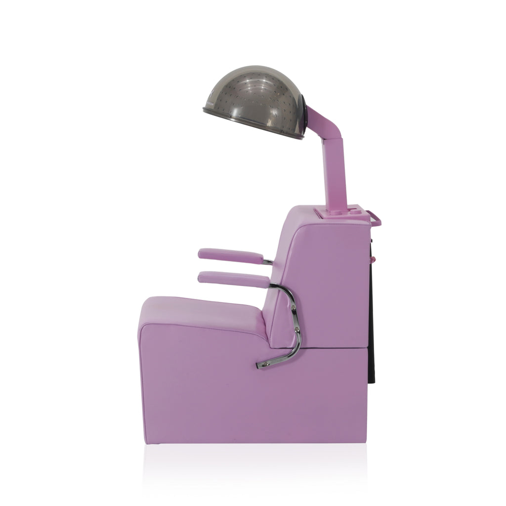 Purple Vinyl Salon Chair