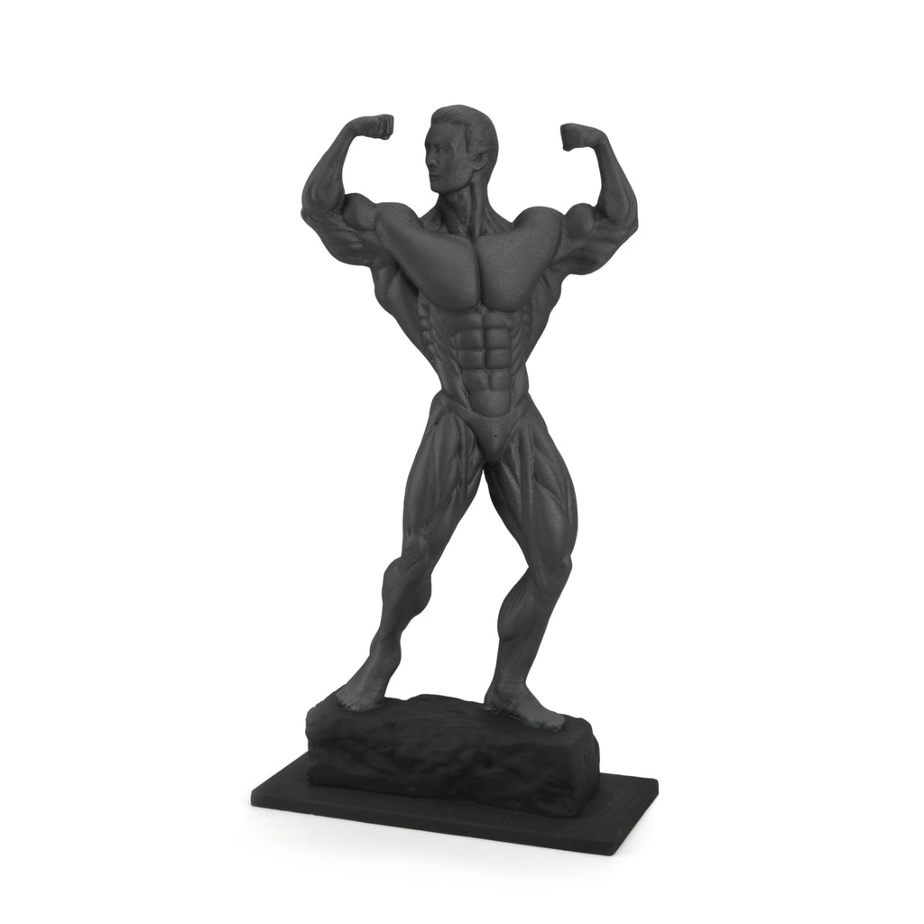 Bronze Body Builder Table Sculpture