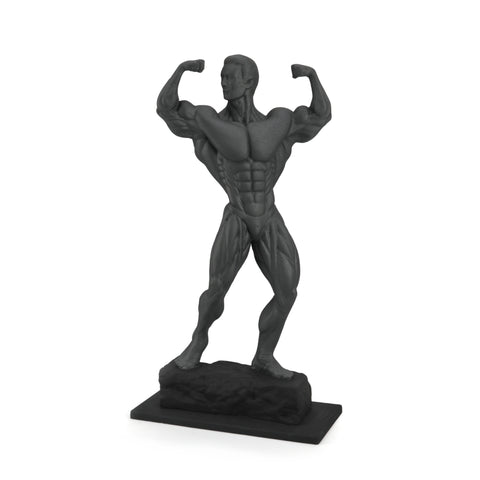 Bronze Body Builder Table Sculpture