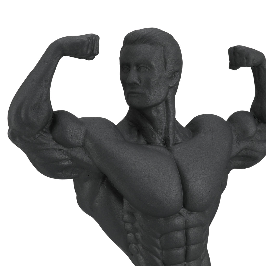 Bronze Body Builder Table Sculpture