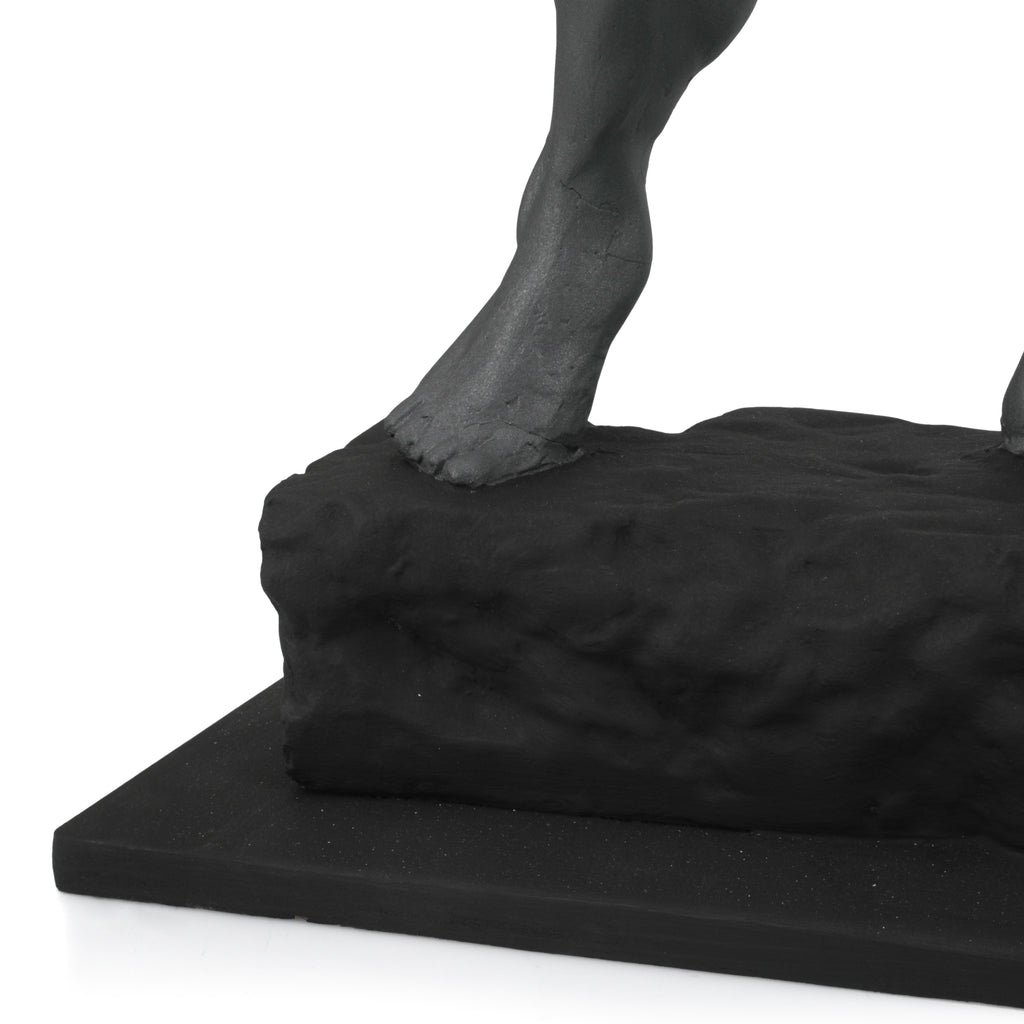 Bronze Body Builder Table Sculpture