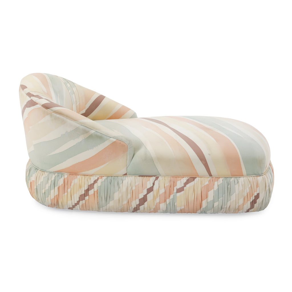 A. Rudin for Phyllis Mann 80's Chaise Lounger