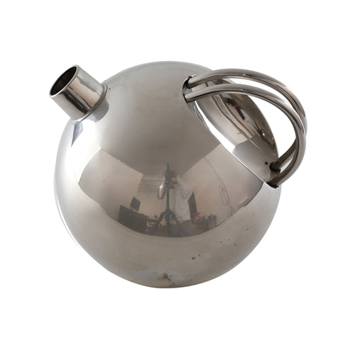 Round Chrome Tea Kettle (A+D)