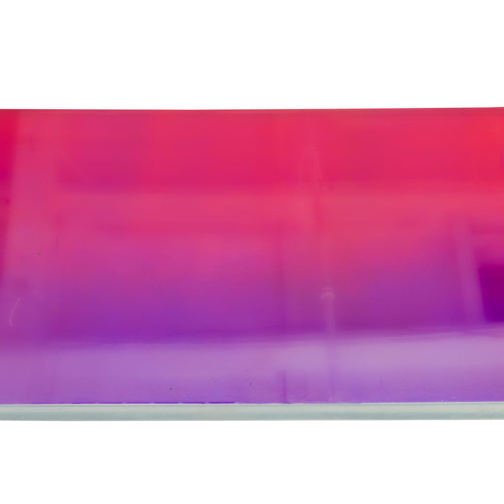 Lucite Waterfall Chaise Lounge w/ Iridescent Wrap
