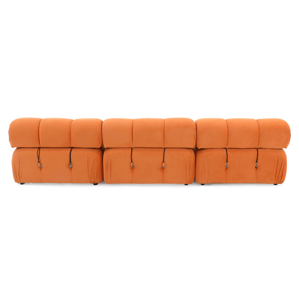 Orange Modular Sectional