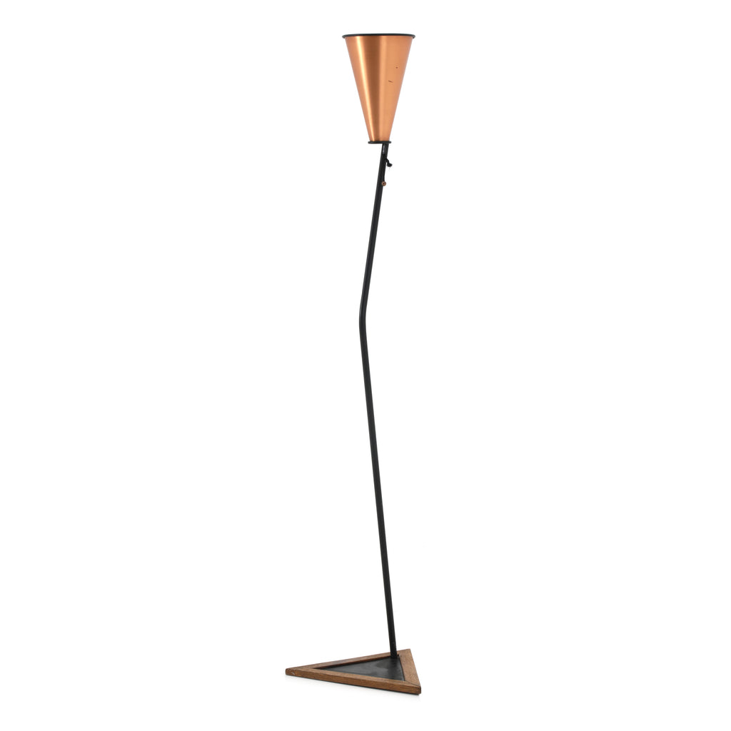 Copper Cone Floor Lamp