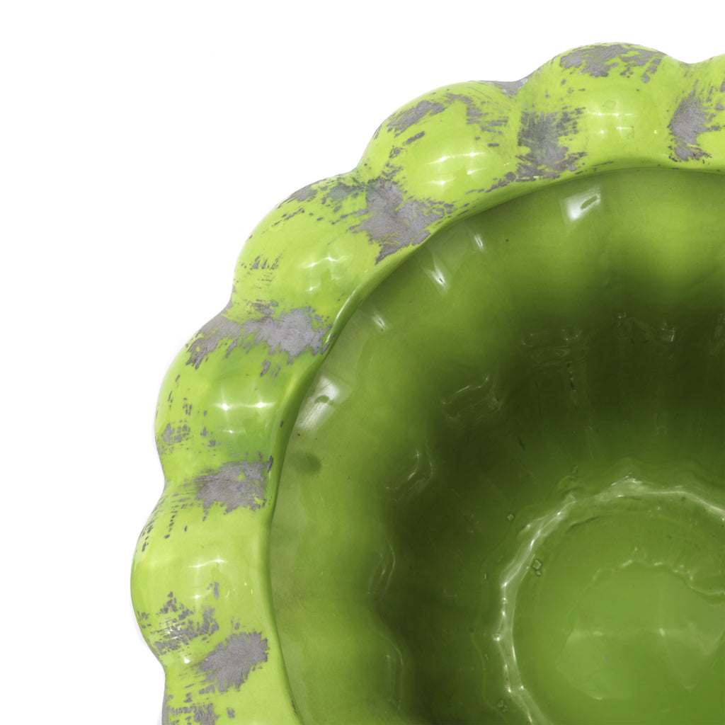 Light Green Ceramic Urn