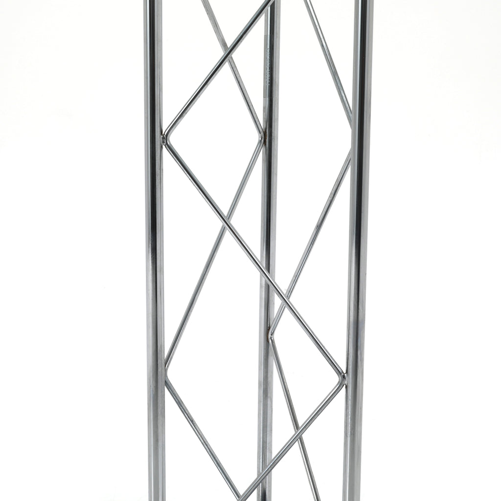 Round Glass & Chrome Dining Table