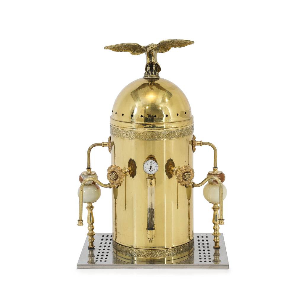 Vintage Gold Eagle Coffee Machine