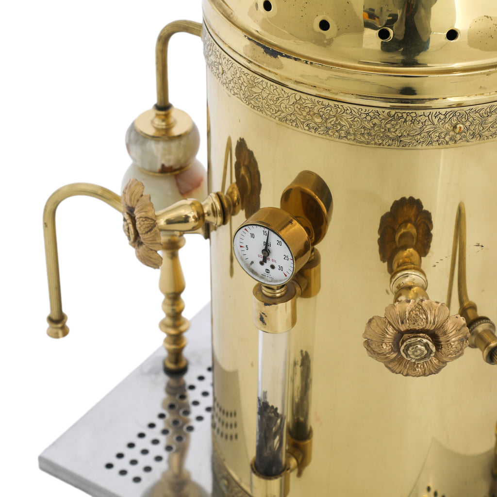 Vintage Gold Eagle Coffee Machine