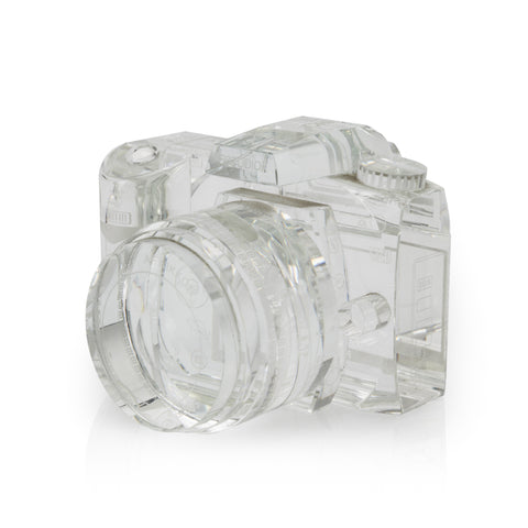 Glass Camera Paperweight (A+D)