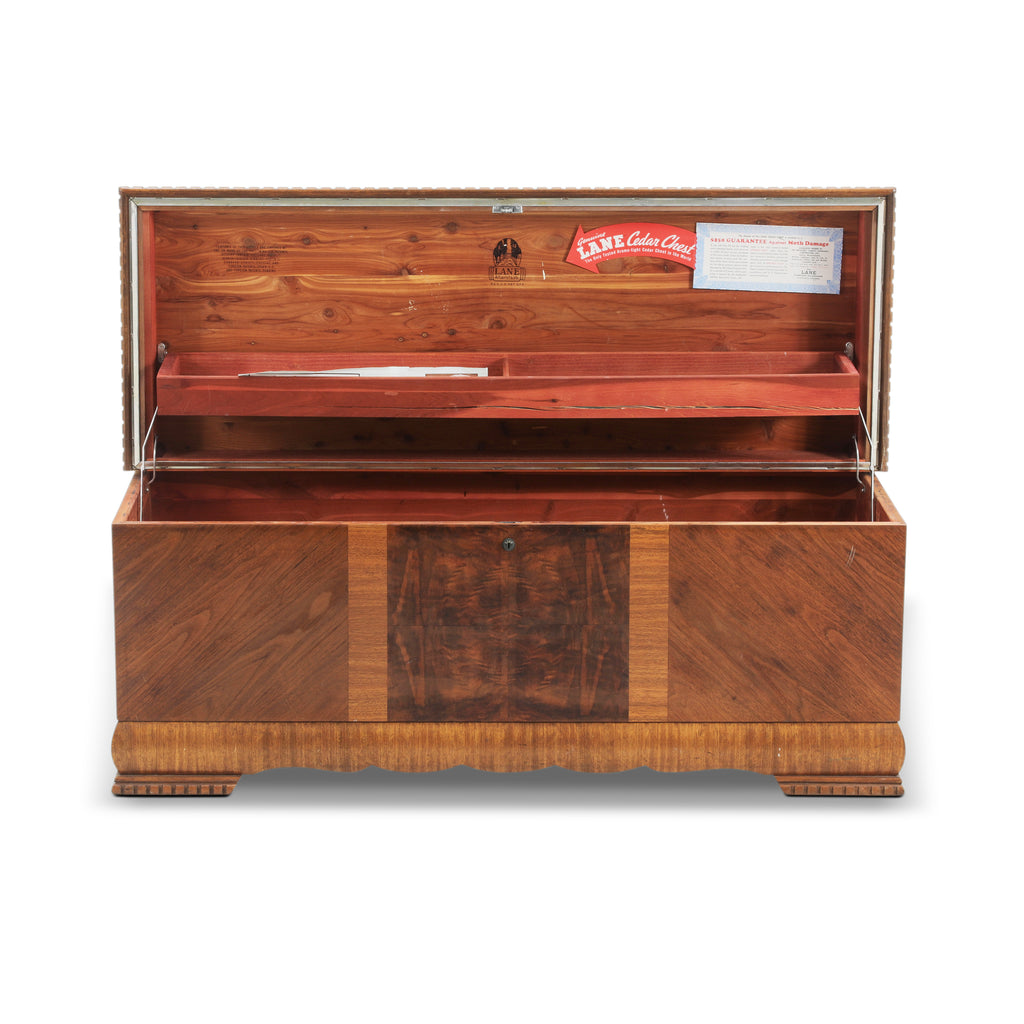 Vintage Multi Toned Cedar Chest w/ Shelf