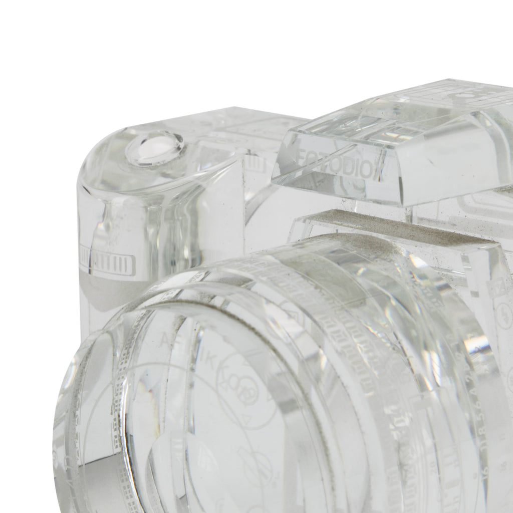 Glass Camera Paperweight (A+D)