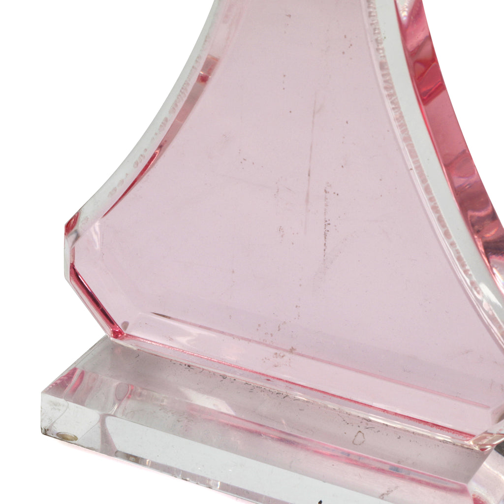 Pink / Blue Abstract Acrylic Sculpture (A+D)