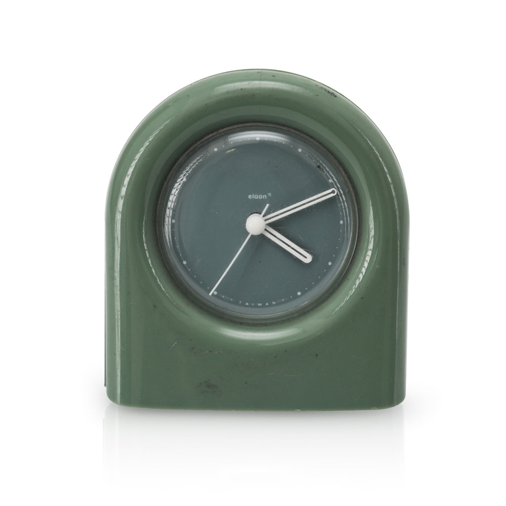 Green Miniature Table Clock (A+D)