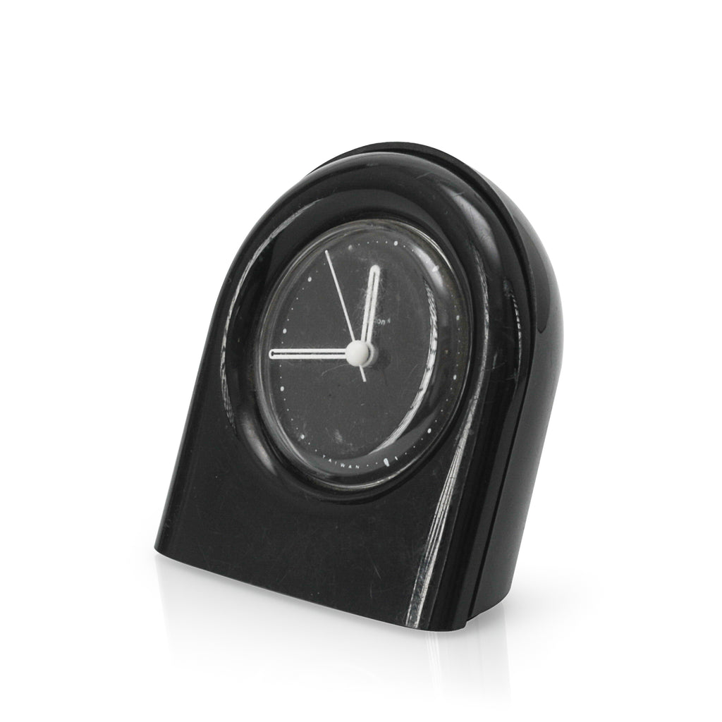 Black Miniature Table Clock (A+D)