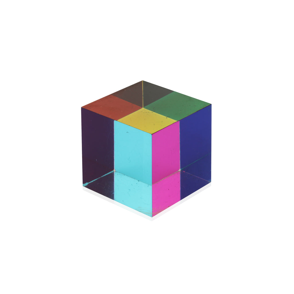 Small Acrylic Color Cube (A+D)