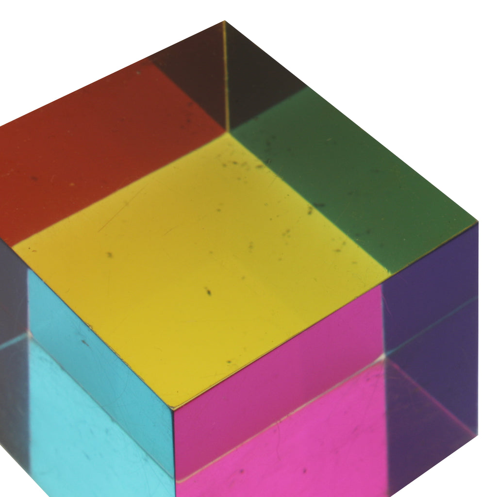 Small Acrylic Color Cube (A+D)