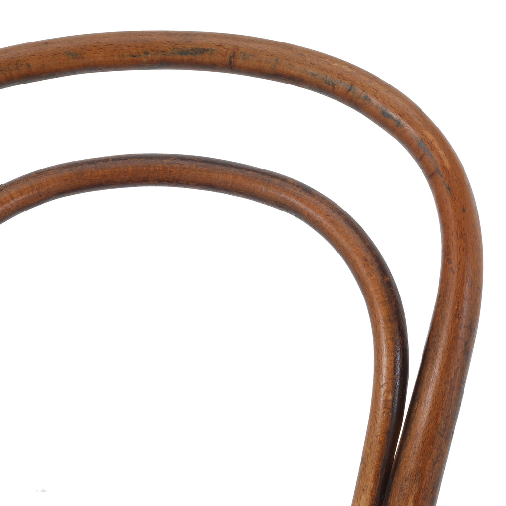 Red Thonet Wood Cafe Chair
