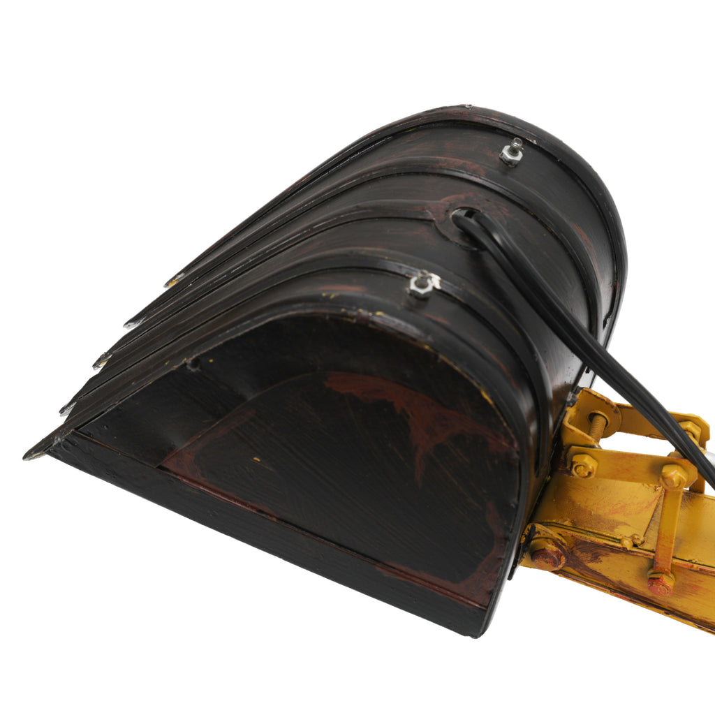 Yellow / Black Industrial Excavator Lamp