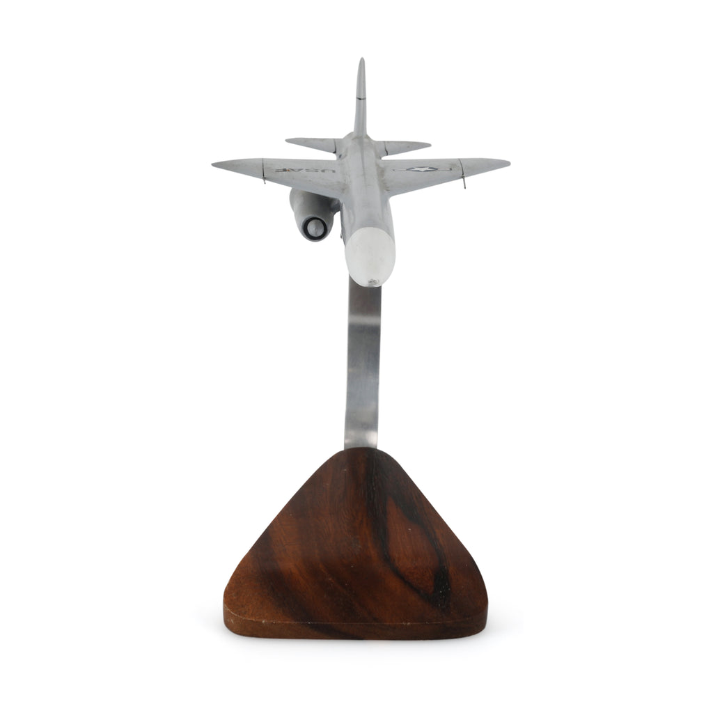 Grey USAF Model Fighter Jet