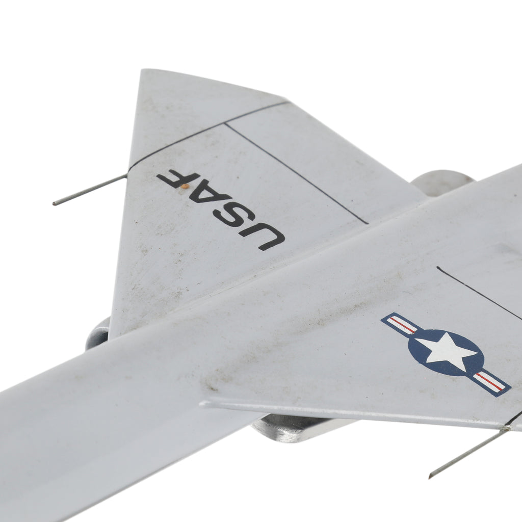 Grey USAF Model Fighter Jet