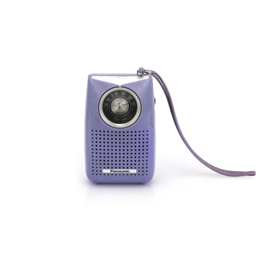 Purple Panasonic AM Pocket Radio