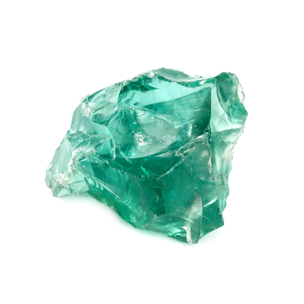 Green Glass Piece