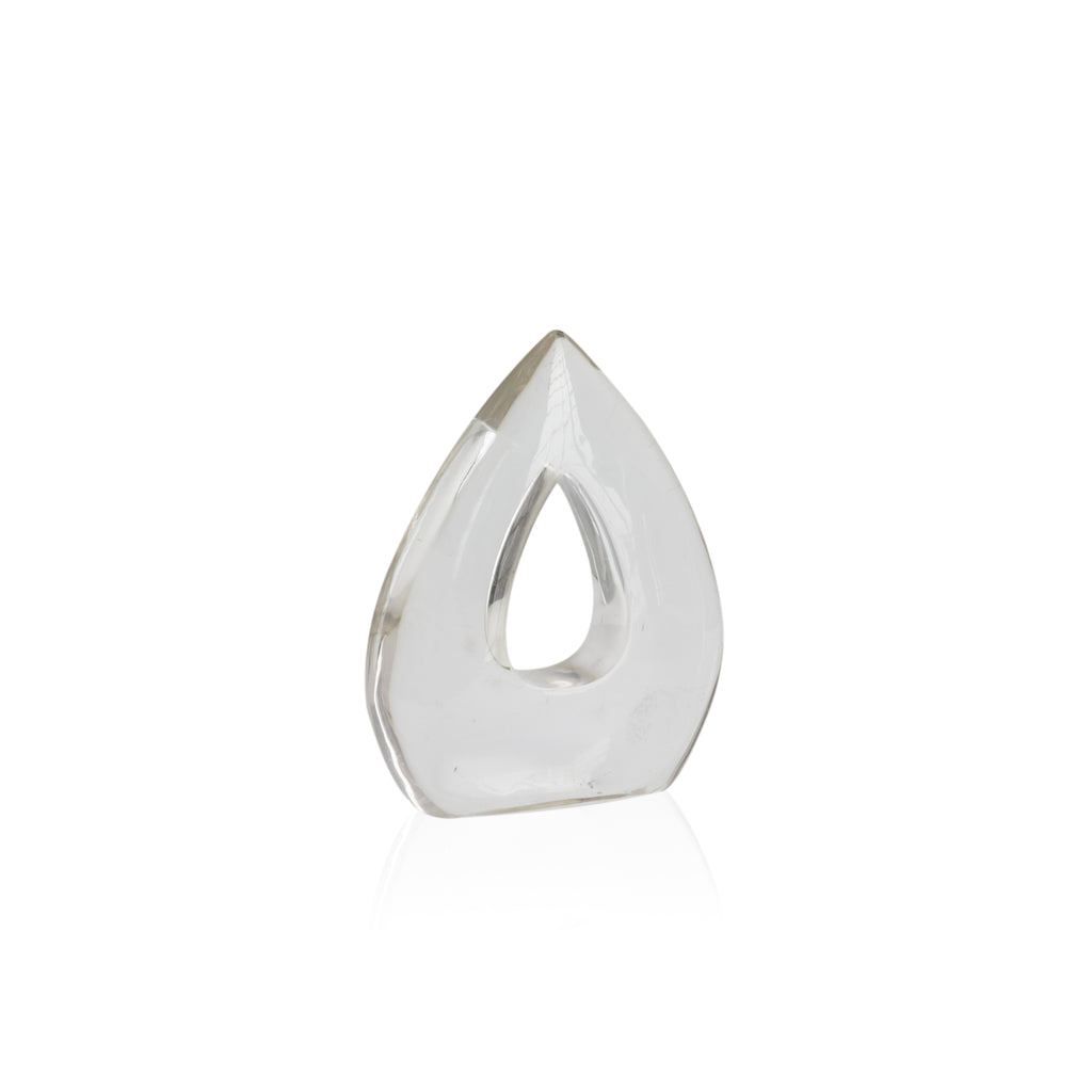 Acrylic Tear Drop Table Sculpture (A+D)