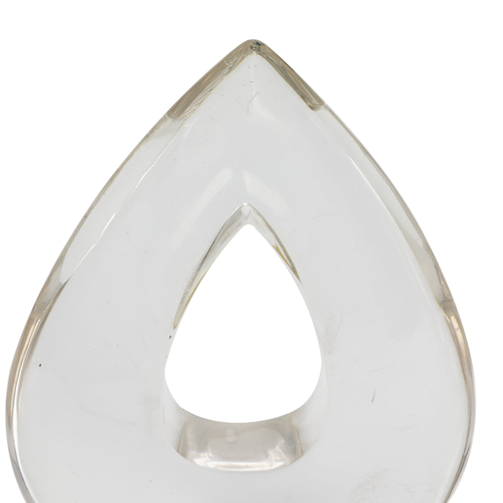 Acrylic Tear Drop Table Sculpture (A+D)