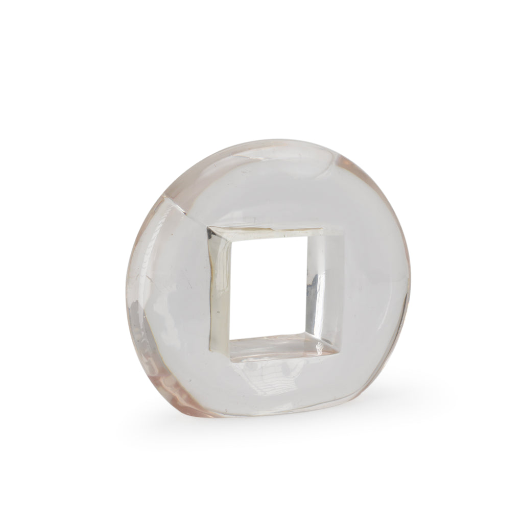 Acrylic Circle Table Sculpture (A+D)