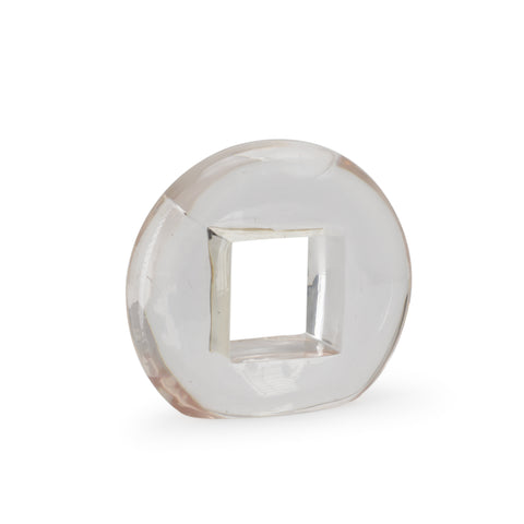 Acrylic Circle Table Sculpture (A+D)