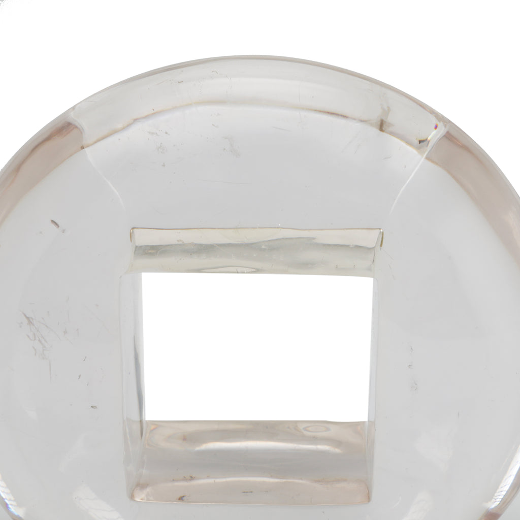 Acrylic Circle Table Sculpture (A+D)