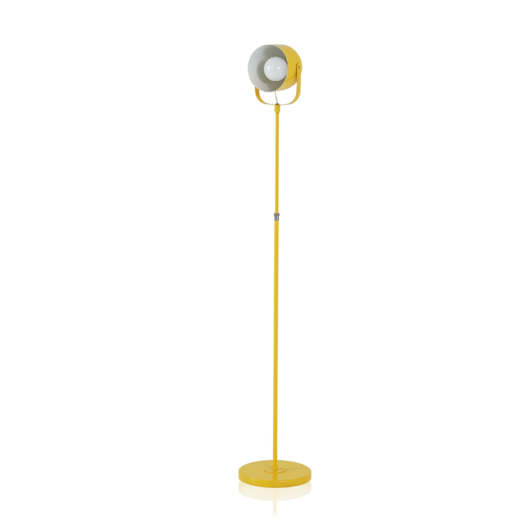 Adjustable Yellow Floor Lamp