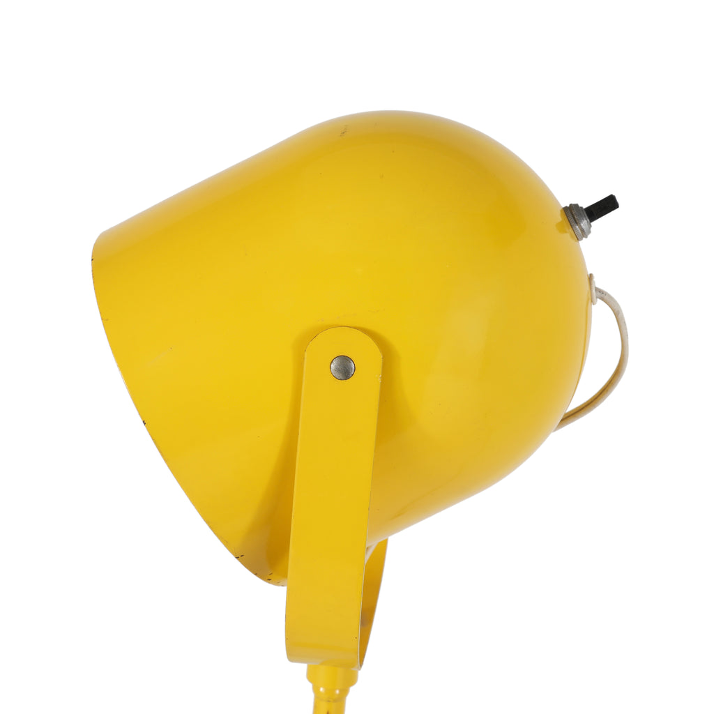 Adjustable Yellow Floor Lamp