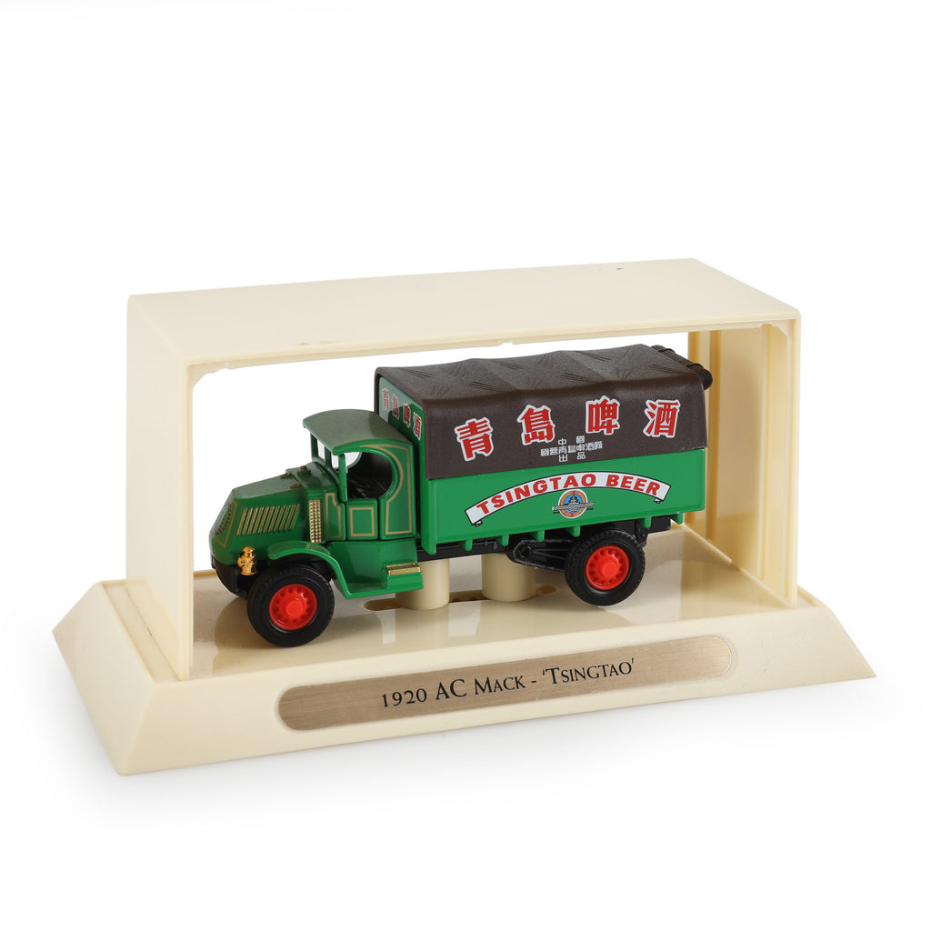 Green Tsingtao Beer Model Truck